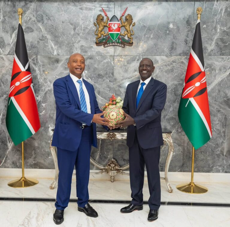 TotalEnergies CAF CAN 2027: Le Président de la CAF a tenu une réunion au Kenya.