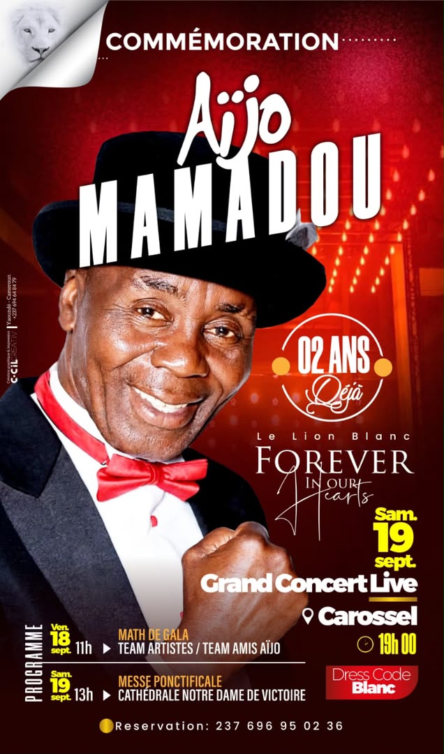 Commémoration Aïjo Mamadou : 2 ans déjà, le Lion Blanc immortalisé à Yaoundé