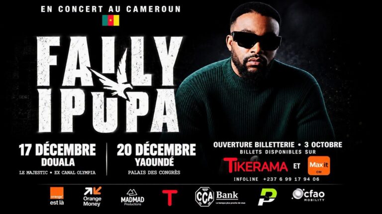 Fally Ipupa débarque au Cameroun pour deux concerts