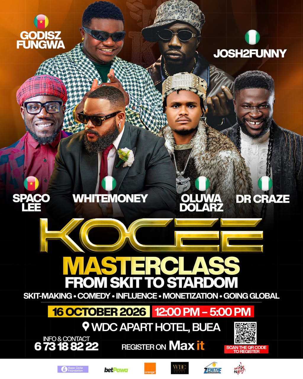 Concert Homecoming: KOCEE FAIT VENIR DES CREATEURS DE CONTENUS POUR UNE MASTERCLASS